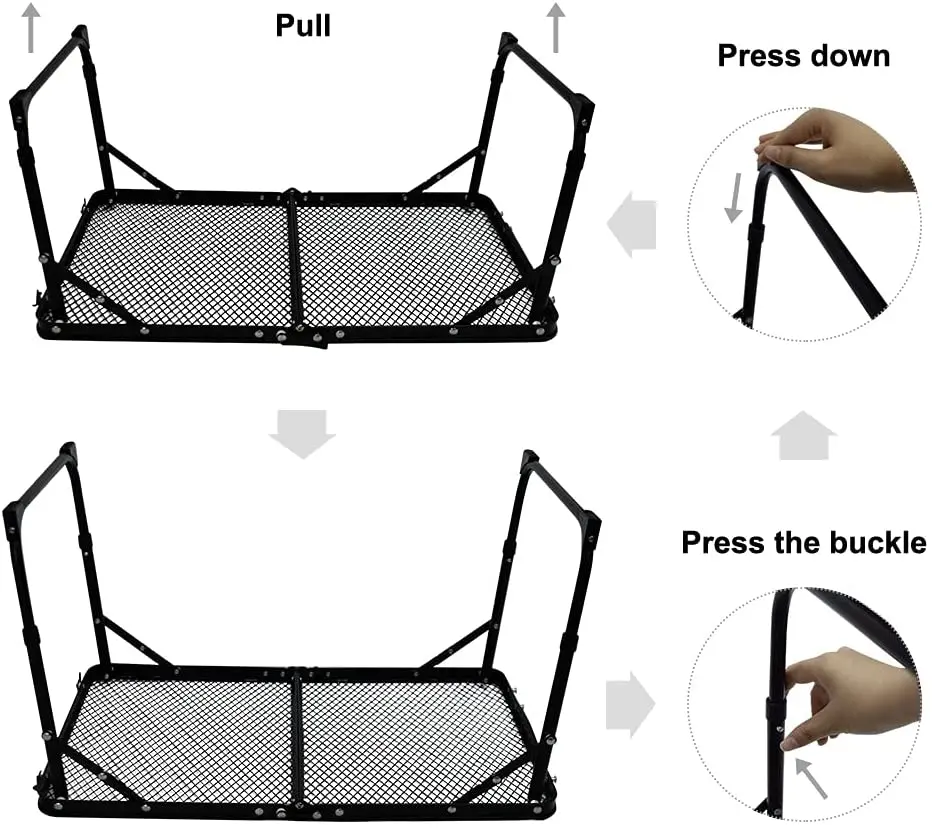 Jinhe Camping small foldable table portable adjustable folding table picnic BBQ  Beach Table