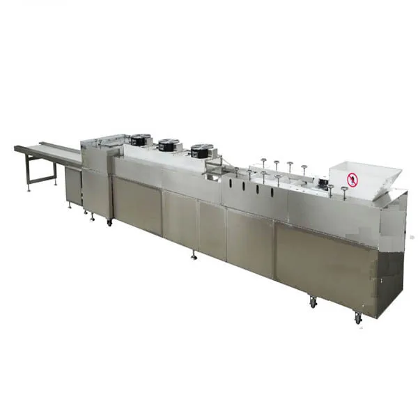Industrial Praline Nougat Peanut Brittle Candy Cutting Making Granola Cereal Protein Bar Machine