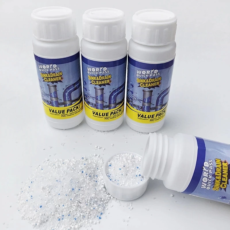 Bathroom Kitchen Toilet Gel Dredge Agent Clean Descaling Remove Odor Stain Toilet Deodorizer Sewer Dredge Toilet Powder