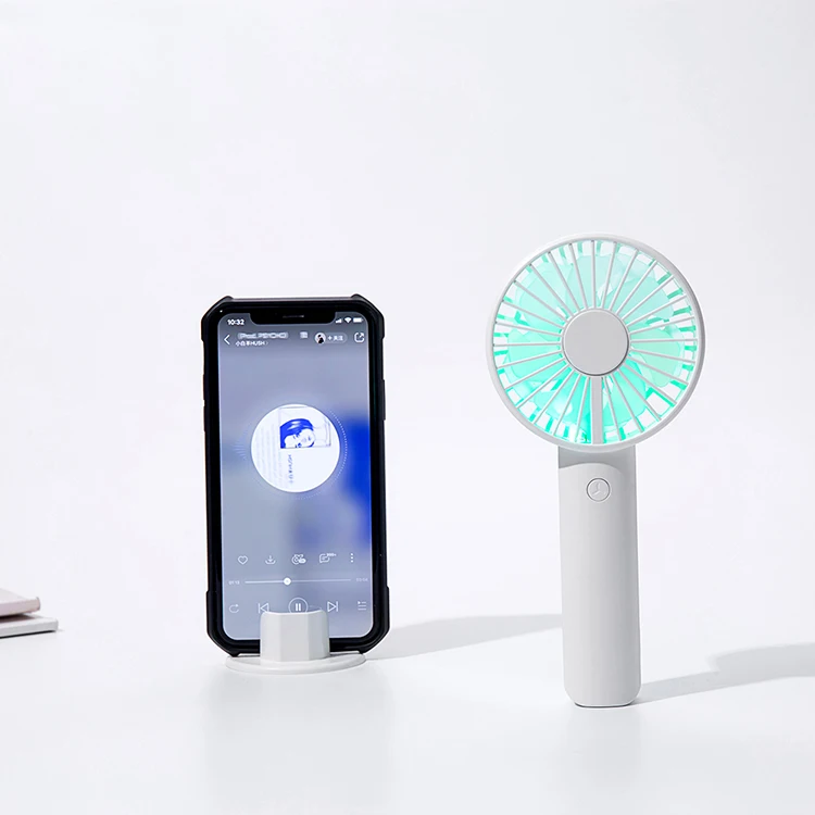 CYNRIN New Design 5v Battery Electric Stand Air Cooling Ceiling Portable Double Blade Mini Lash Fan With USB For Home