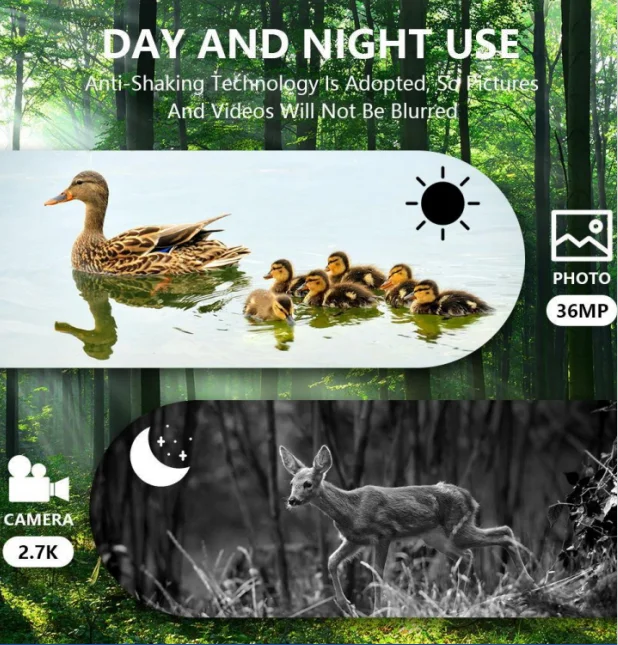 LASERSHOT New Upgraded Type C USB 2.7K Night Vision 10X Zoom Lens-Style Cameras Hunting Digital Infrared binoculars Goggles