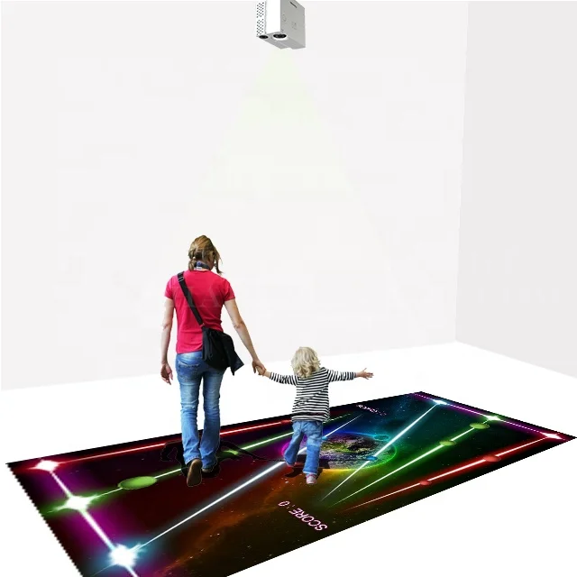Amusement park equipment: Interactive Floor System - LOW PRICE 3D games interactive floor support windows XP/7/8/10