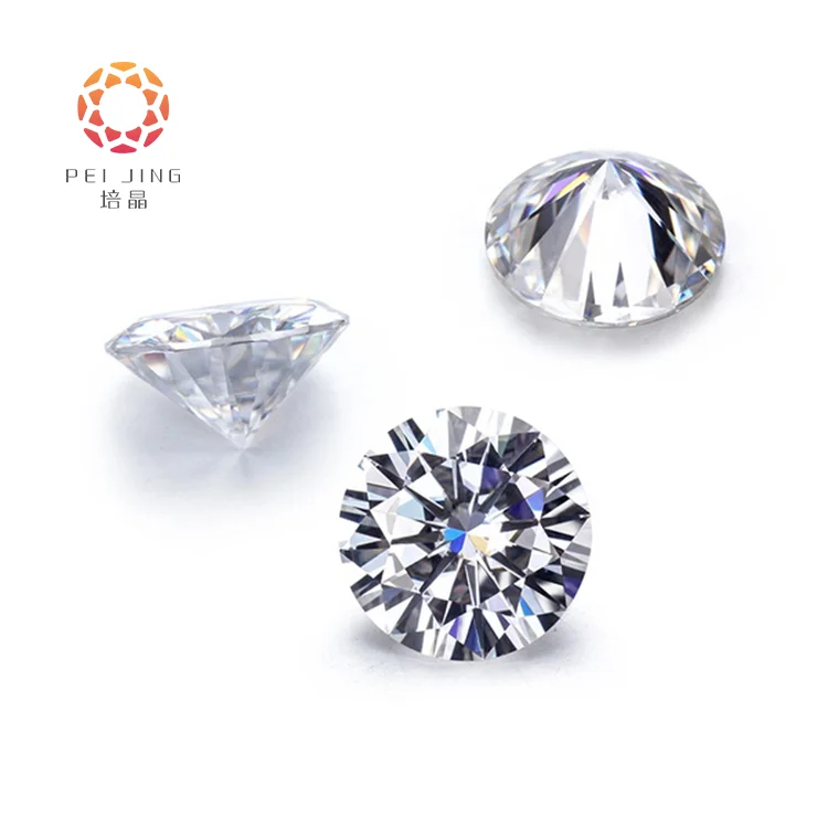 Wholesale Price Real IGI GIA Certified White Color DEF 0.5ct HPHT Loose Synthetic Diamonds CVD Lab Grown Diamonds Manufacturer