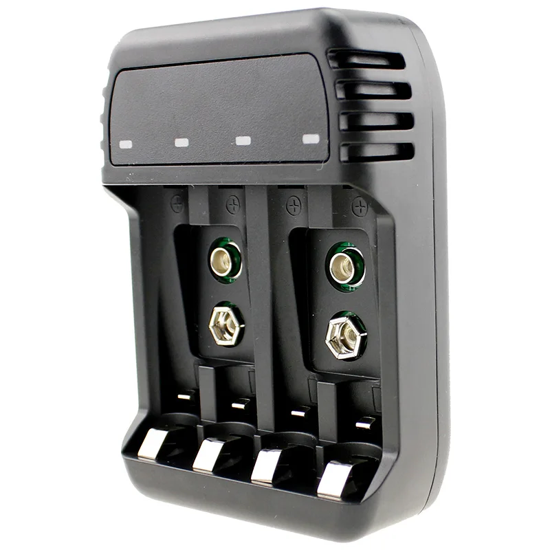 NiMH NiCD AA AAA 9V Rechargeable Batteries Smart Battery Charger USB charger for NiMH batteries with LED display