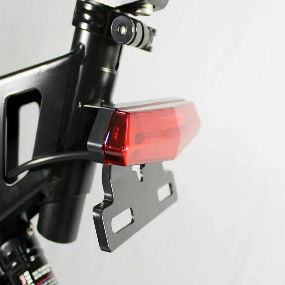 New Design Flashlight 12v Bicycle Dynamo Surron Parts Mountain Bike Accessories Ebike Rear Light