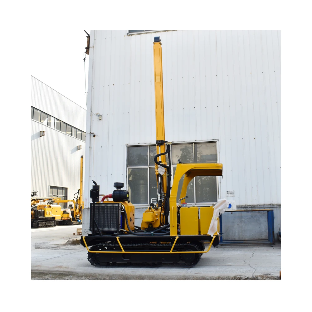 Helical Pole Attachments Tractor Hydraulic Pile Driver