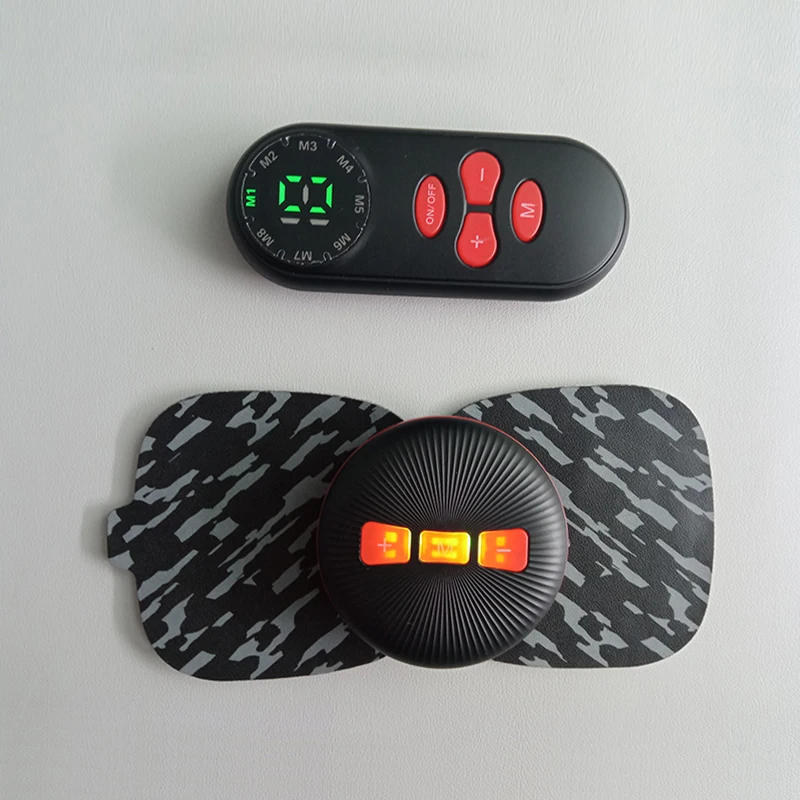 Low Frequency Current  Neck Shoulder Cervical Vertebra Massage Body Relaxation Pulse Massager Mini USB Electric Massager Pads