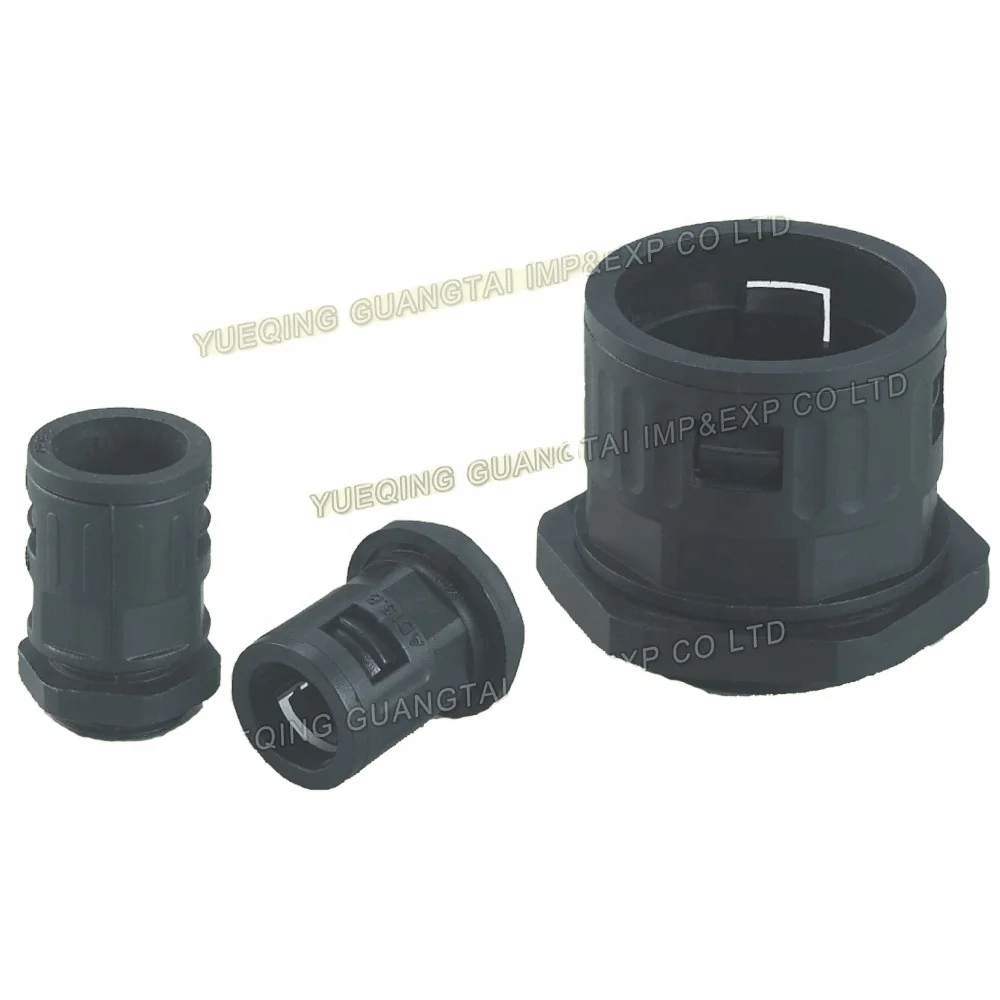 High Quality universal SM-G-M12 Plastic corrugated pipe joint liquid tight tube fitting union for flexible pipe