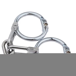 Steel Handcuffs Bdsm Erotica And Sex Toy For Adult Products Metal Hand Cuff Games Slave Restraints Sm Sexy Game