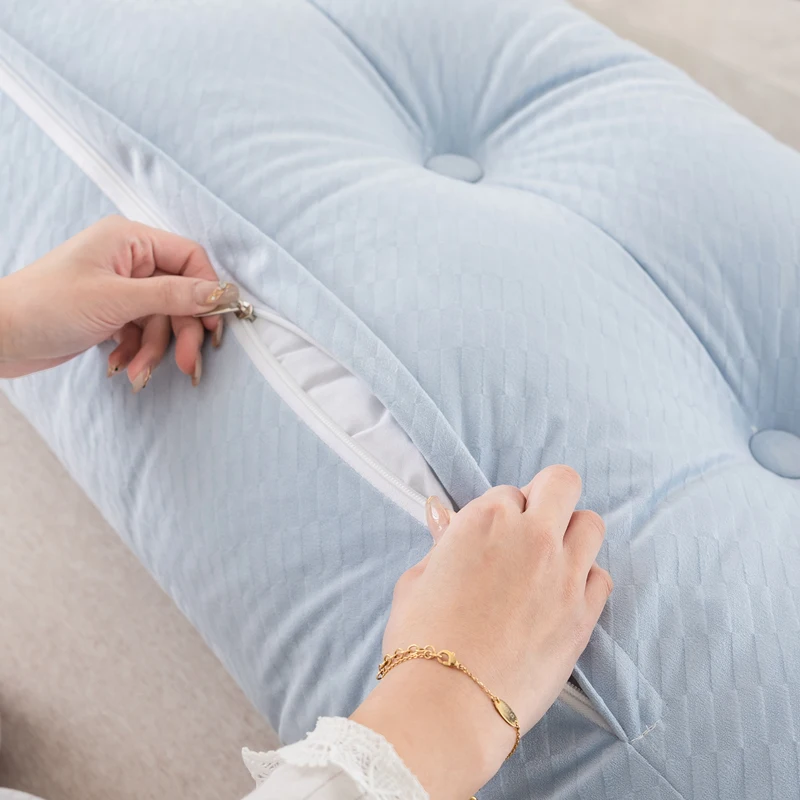 Newest Design Best Price Soft Comfy Custom Living Room Sofa Bedding Reading Gaming Neck Support Wedge Backrest Cushion Pillow