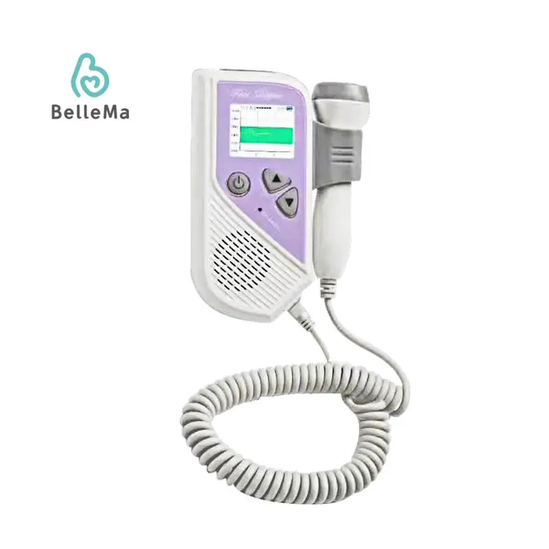 Maternal ecografo portatil Blue color doppler ultrasound scanner cms800g fetal heart rate monitor Doppler mini 3mhz with App