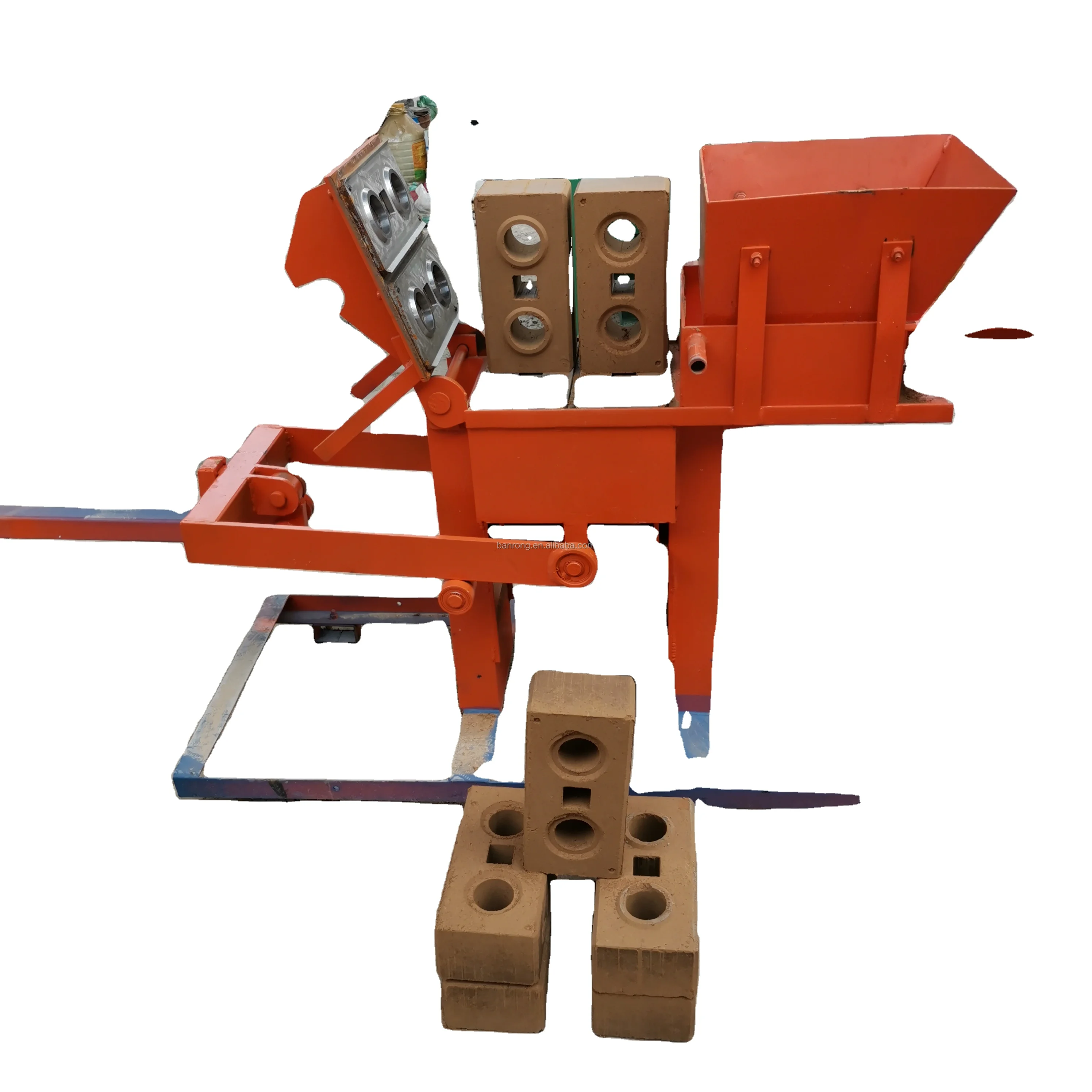 2022 new cheap price hand operation manual clay brick making machine for sale