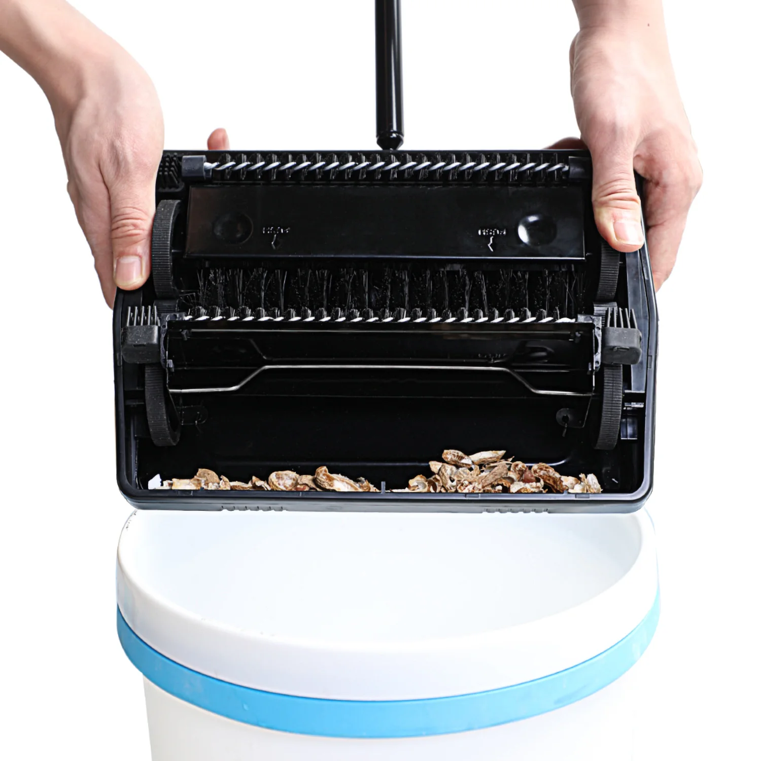 BOOMJOY Hand Push Floor Sweeper Cleaning Products For Household