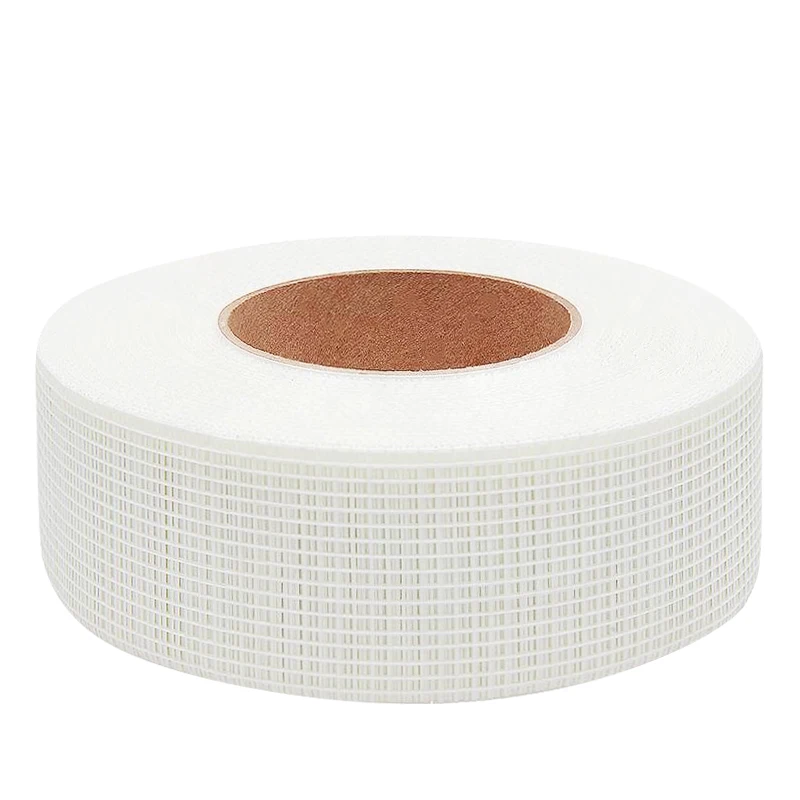 Alkali Resistant Fiberglass Net High Strength Fiberglass Wall Meshes 145g Wire Orange Roll Tape