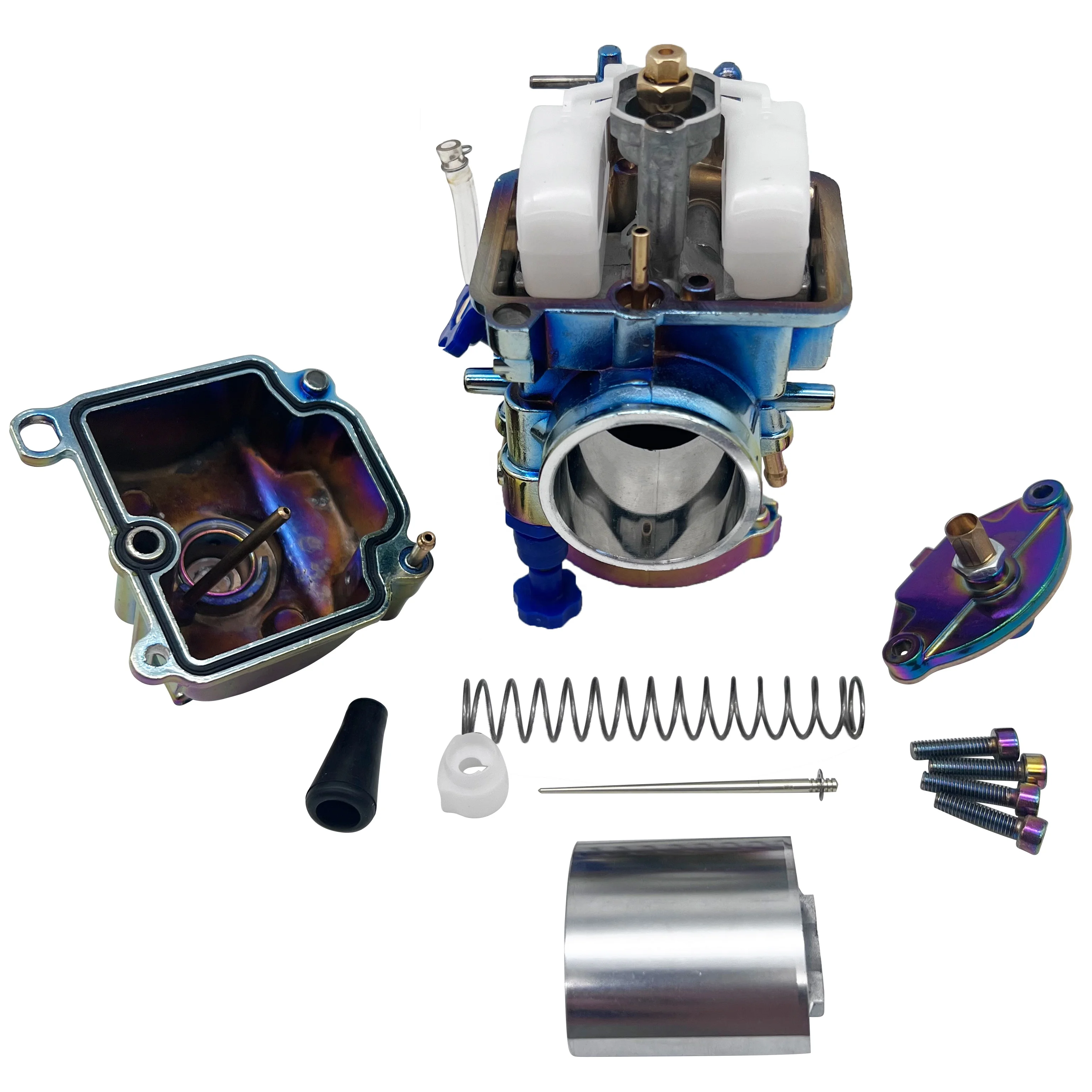 Colorful PWK Carburetor Motorcycle 2/4T Engine Scooters Dirt Bike ATV 28 30 32 34mm with Power Jet Racing Motor For 250CC
