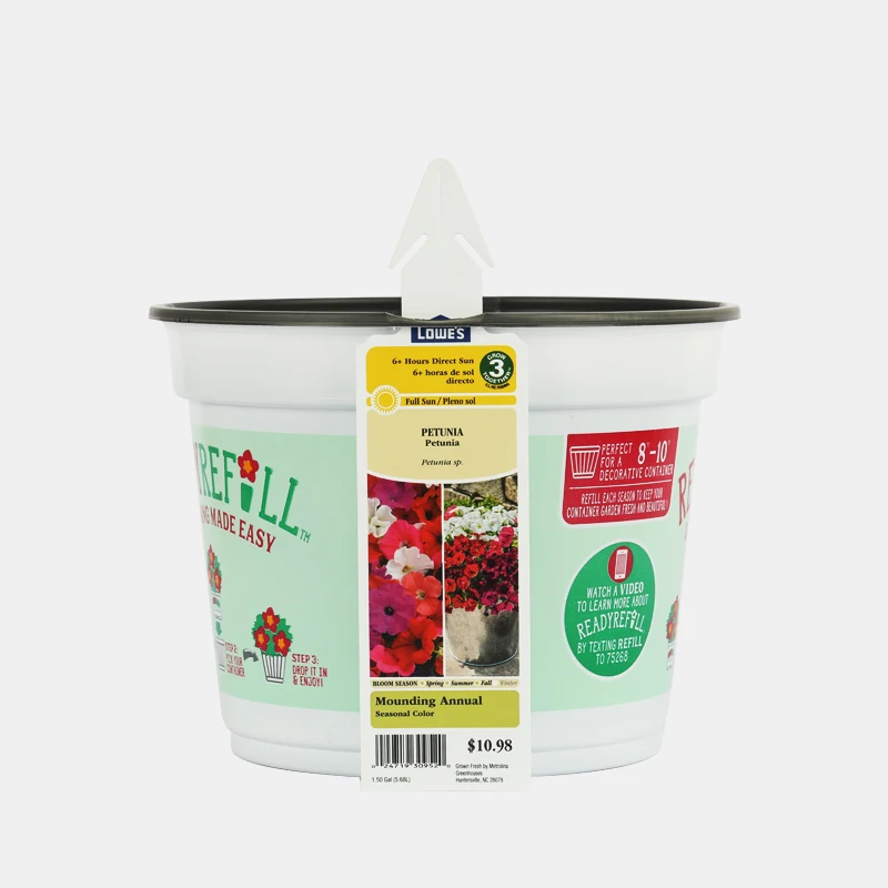 Creative Green Plant Round Planting Pot PP Nursery Plant flower pot