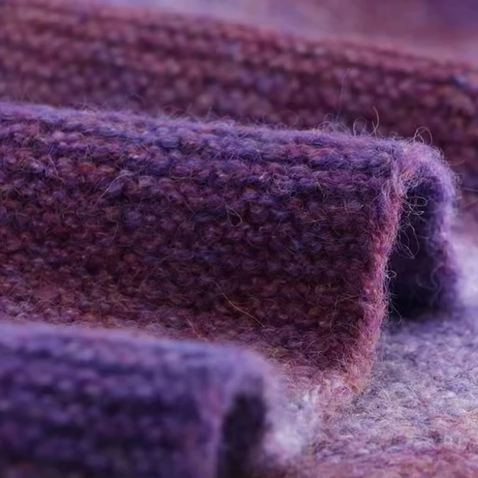 1/4.5NM Fantasy Mohair Soft Material 59% Recycled Polyester 16% Polyester 16% Nylon 8% Wool 1% Spandex Sweater Blended Yarn
