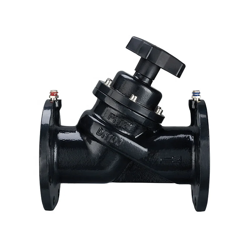 GB Black static balance valve Hydraulic control valve