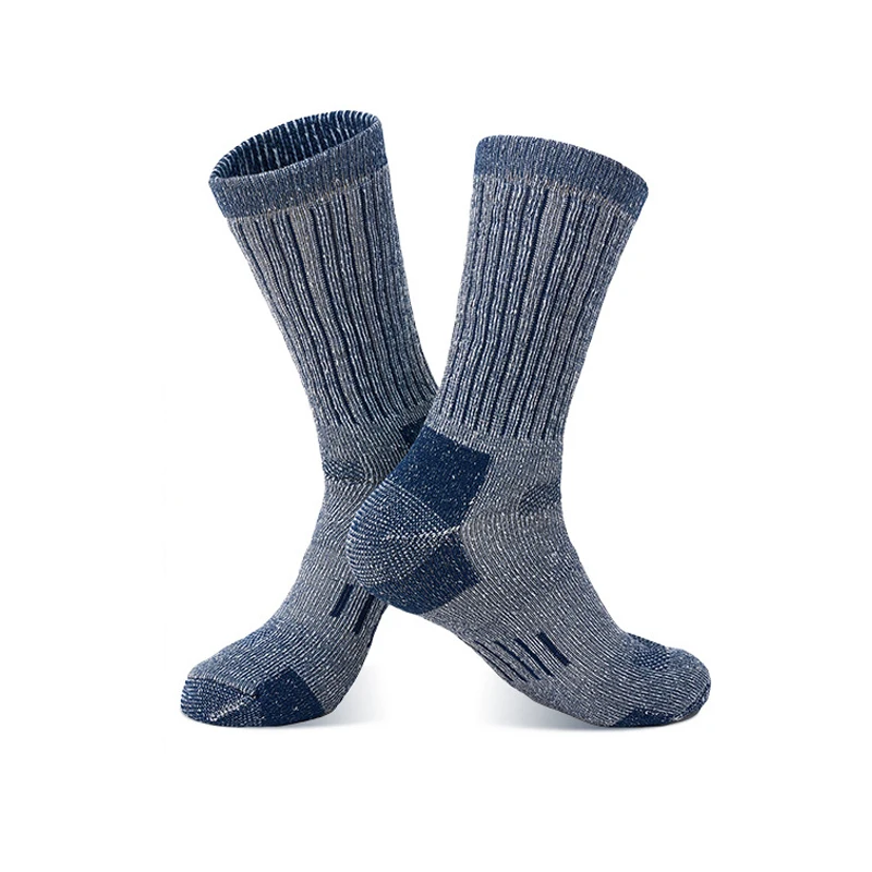 Soft Cozy Hiking Merino Wool Socks Men Thermal Warm Thick Socks for Winter