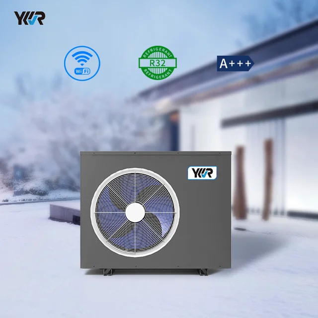 Heating Cooling Air to Water Heatpump 10KW 20KW 22KW 30KW 38KW WIFI R32 DC Inverter Air Source Heat Pump Water Heater