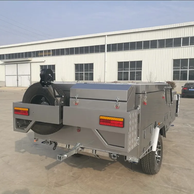 Лучшее качество многофункциональный Сильный Большой жилой площади жесткий климат и местности Кемпер трейлер