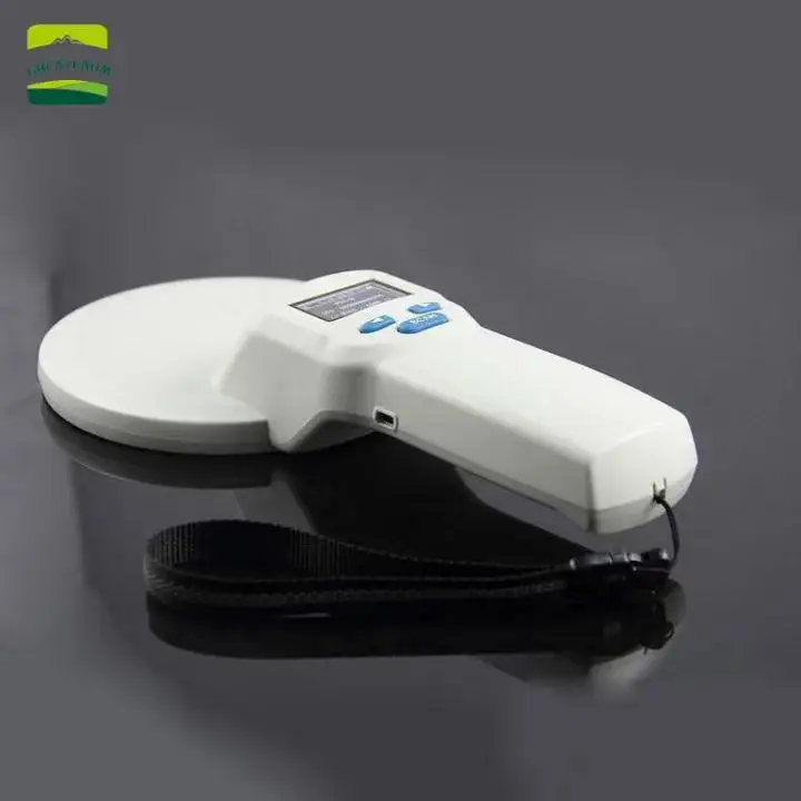 Digitization Electronic Ear Tag Identifier Rechargeable Microchip RFID Ear Tag Reader Handheld Identification Scanner