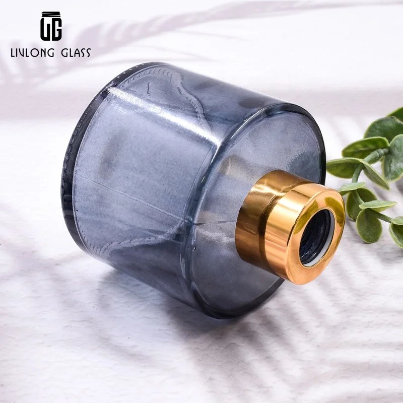 New Arrivals Luxury Decor Quiet Air Aromatherapy  200ml colorful painting Mist Diffuser With Artificial Flame Fire Night Light