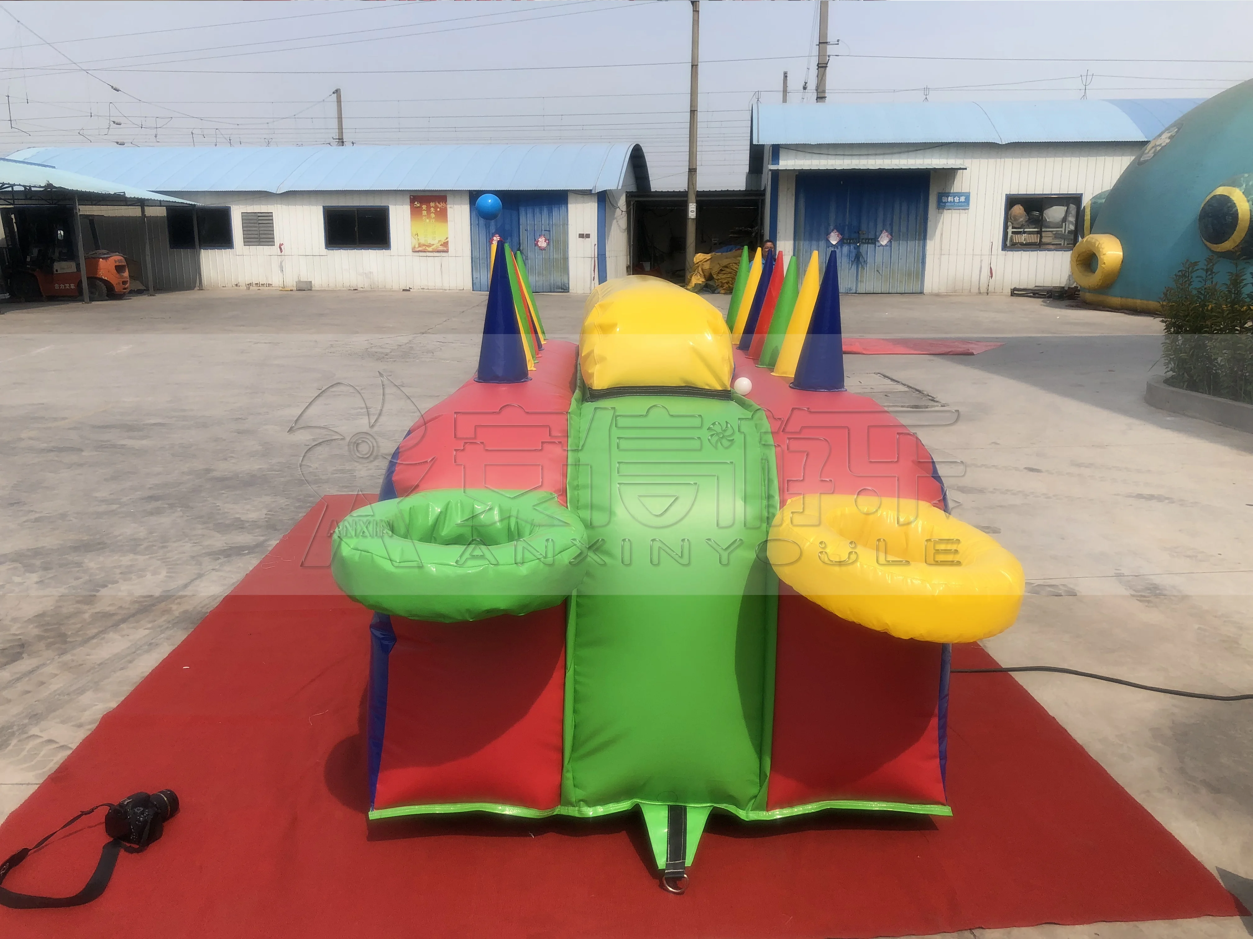 Fun and Attractive Inflatable Air Pass Ball Competition Game Outdoor Commercial Events Party for Children and Adults 1 Piece