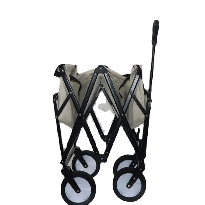Outdoor Cheap Removable Wheels Park Utility Kids Camping Collapsible Folding Wagon