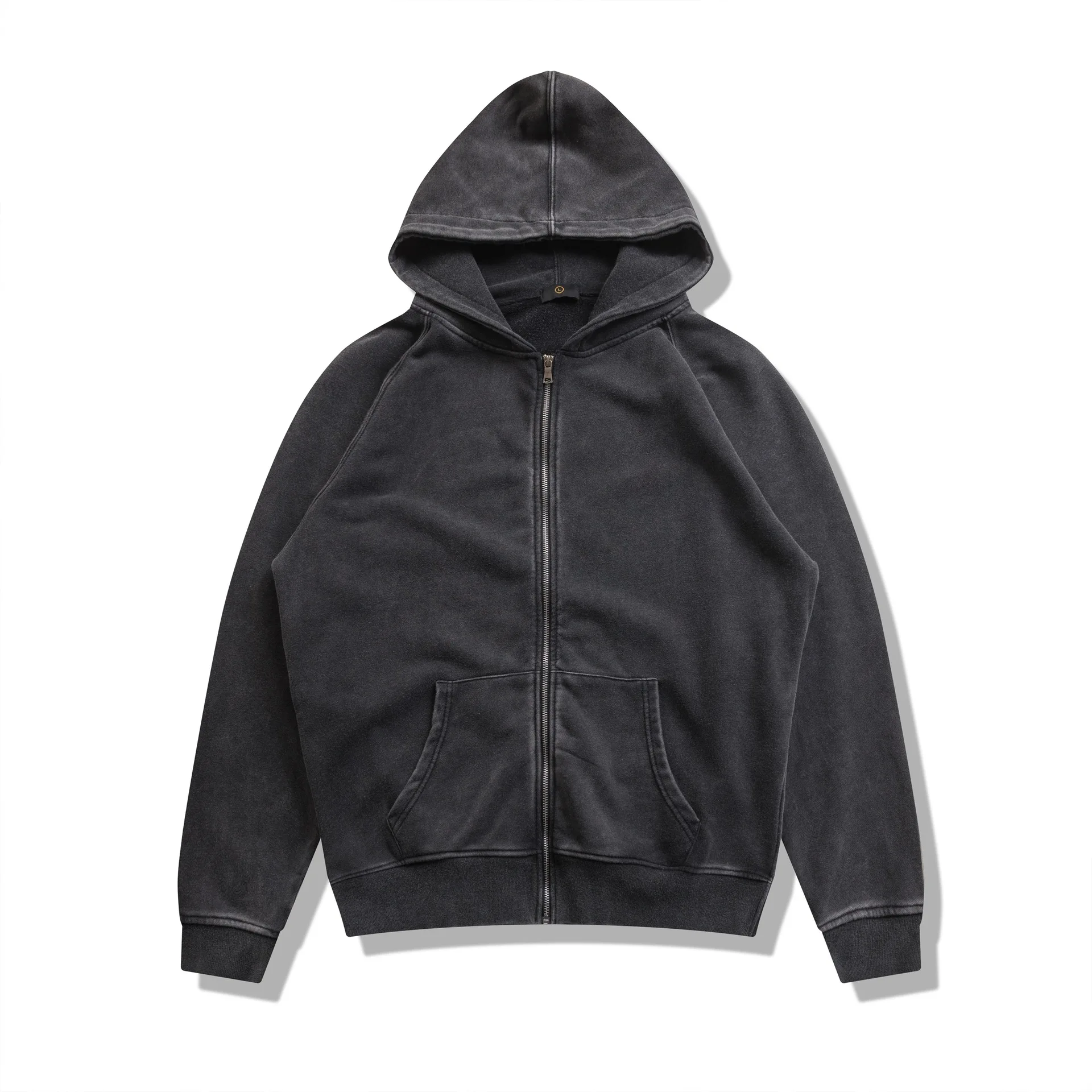 custom heavy oversized full zip up hoodie zipper black,customized mens face zipper hoodie,zip hoodies for mens