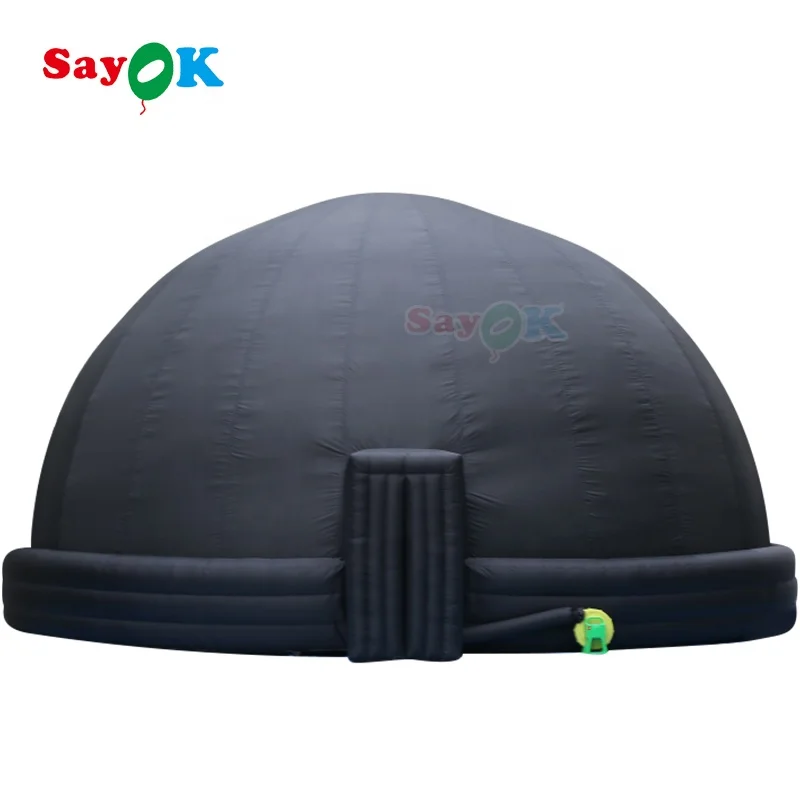 Sayok Portable Inflatable Astronomical Dome Galaxy Tent 360 Projection Planetarium Dome Tent with Air Blower