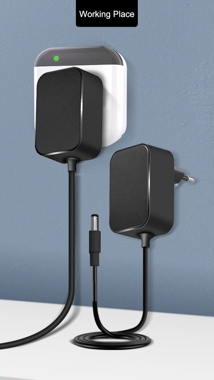 AC DC power supply adapter 12V 2A 12V 3A 5V3A 6V 1A 9V 24V 1000ma wallmount usb-c power adapter white black for CCTV TV box led