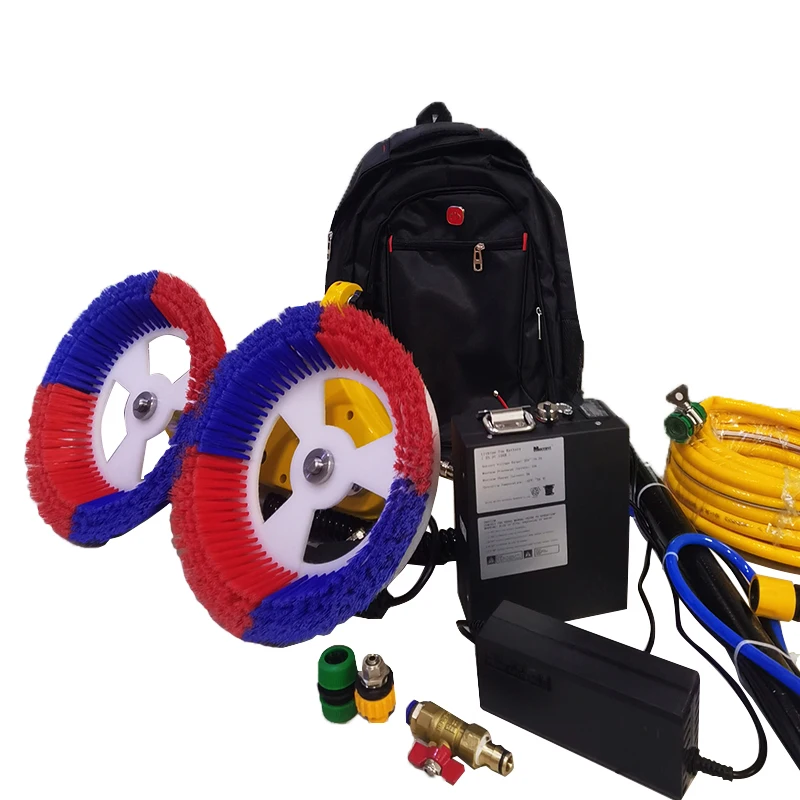 Solar Double-ended Brush Cleaning Robot Brush with Solar Panel Cleaning System Tools Brush PV Electric Robot