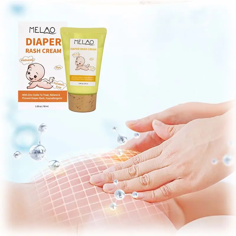 Wholesale Private Label Natural organic diaper rash cream for Moisturizing Smoothing baby skin care