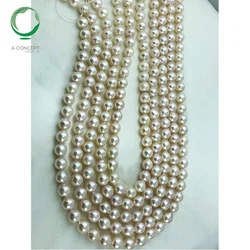 7.5-8MM Good Luster Nice Colour White Akoya Drop Shape Pearl