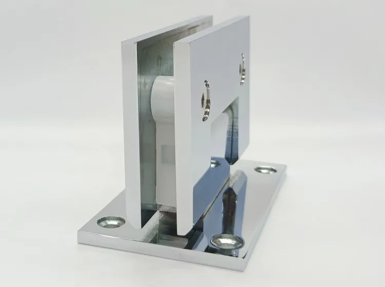 Decormate hardware 90 degree Wall to Glass Standard Shower Door Hinge Glass Hinge Brass Hinge