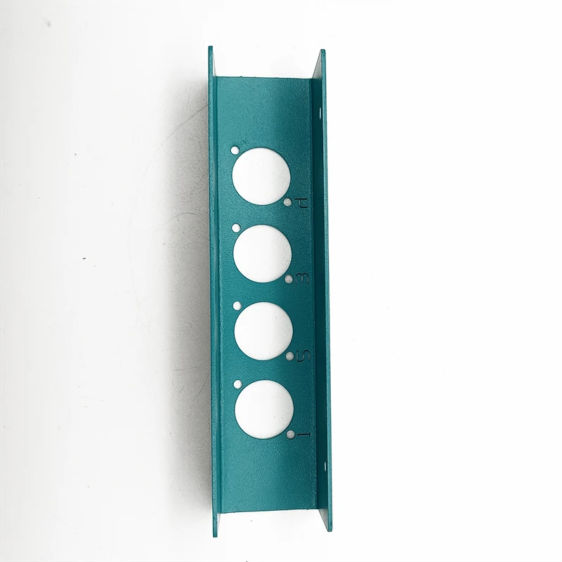 Custom  Sheet Metal Bending Laser Cut Service Sandblasting Blue Color Anodized Metal Enclosure Sheet Metal Fabrication