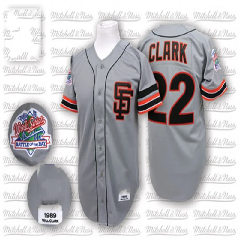 Throwback Matt Williams Barry Bonds Willie Mays Will Clark Willie McCovey Juan Marichal Jersey Men San Francisco stitched