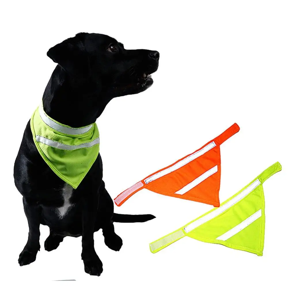 Dog Reflective Scarf Safety Pet Bandana