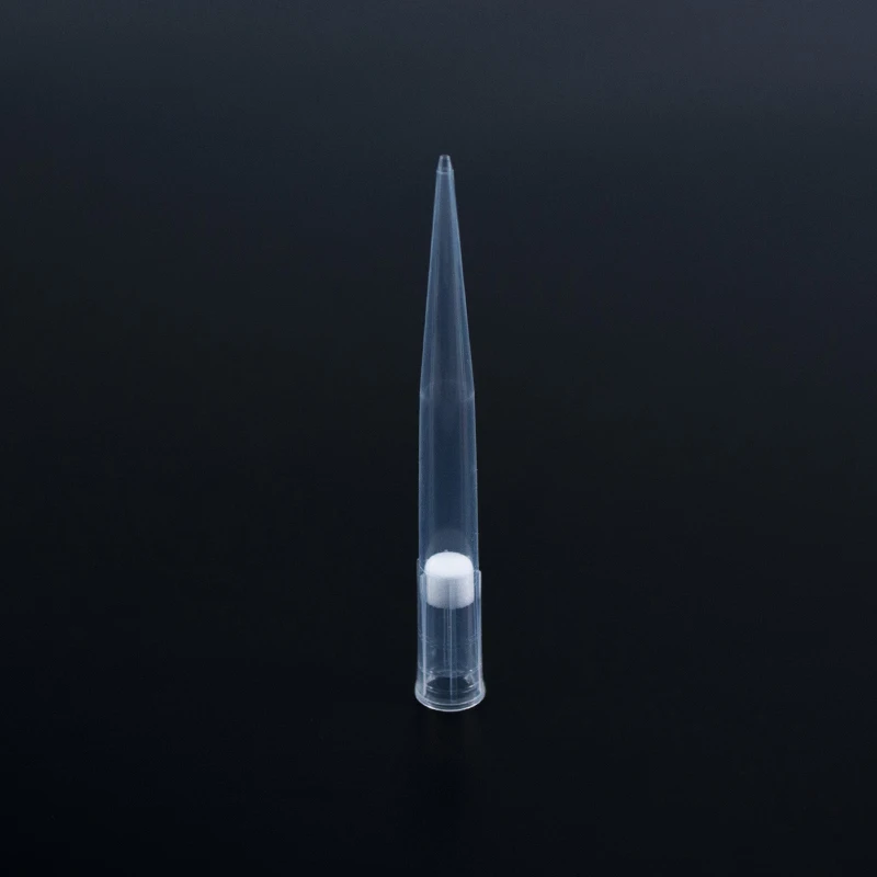 1000uL disposable transparent DNase RNase free low retention pipette tips 96 well pipette tips with filter