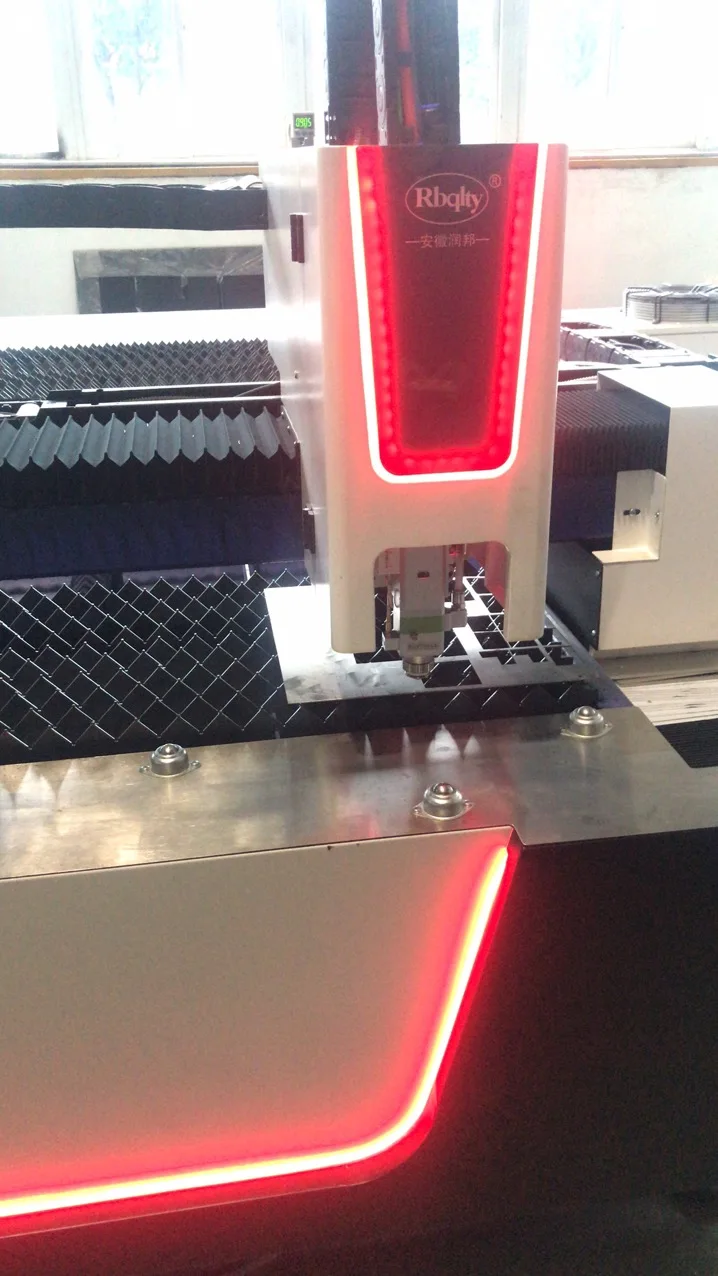 Rbqlty china fiber cutting machine laser 1000w 3000W 6000w for Metal Sheet