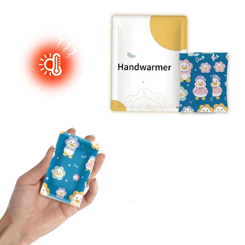 Dailily изготовленные на заказ железные Порошковые белые грелки с тепловым заводом горячий патч нагревательная подушка для согревания рук зимой