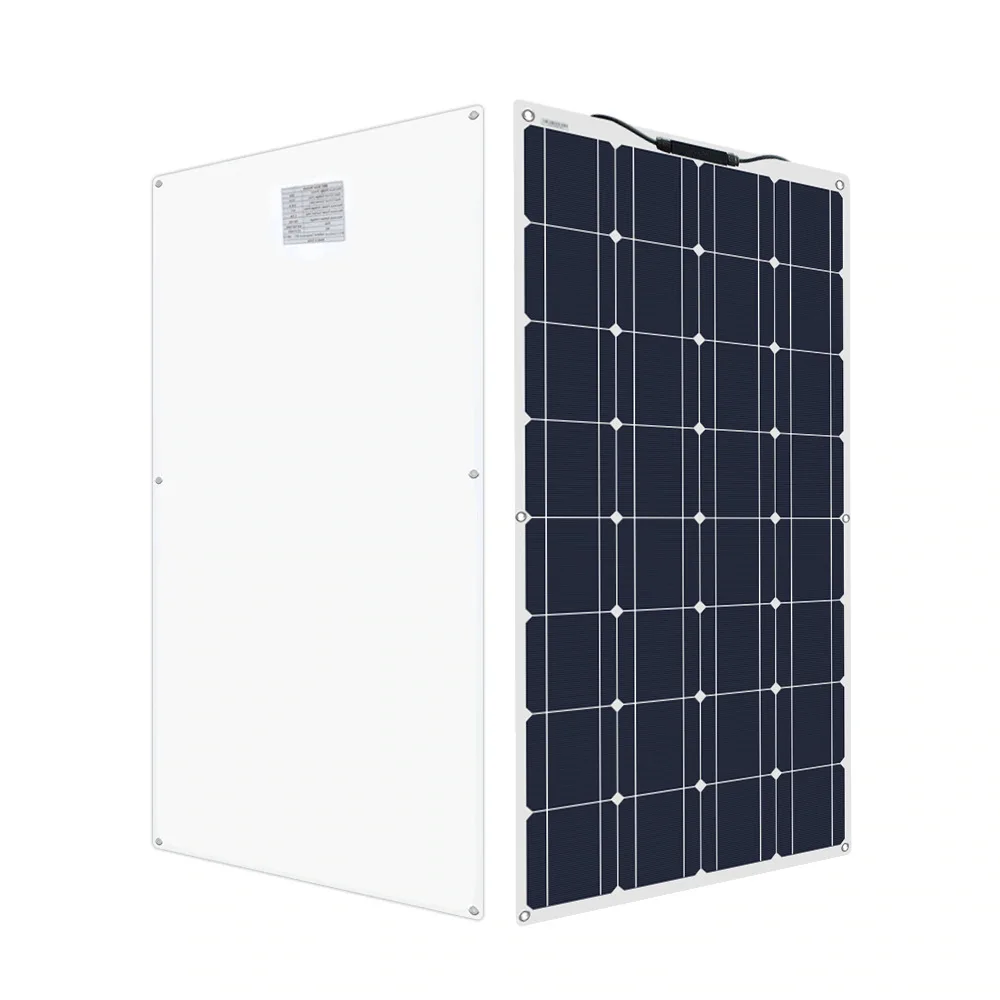 ETFE Flexible Solar Panels 100W Flexible Protatable Solar Panel For Boats Roof With Cables