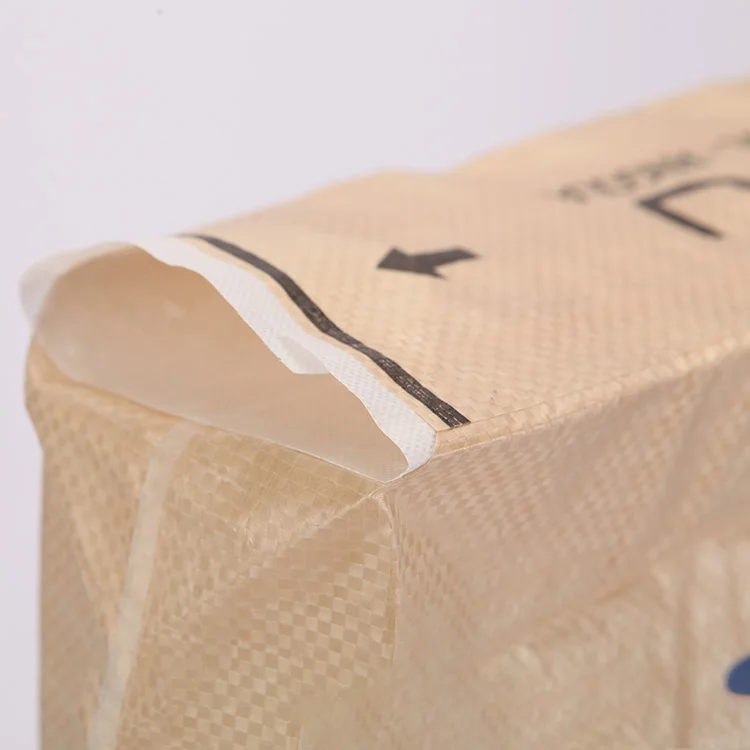 Custom Concrete Cement Valve Woven Polypropylene Cement Bags For Building Materials