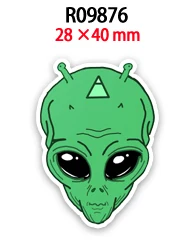 Green Alien Resin Planar Custom designs for DIY Material