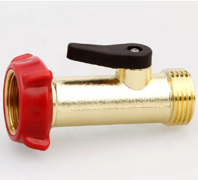Higher quality brass garden water hose connector 3- way  manifold valve