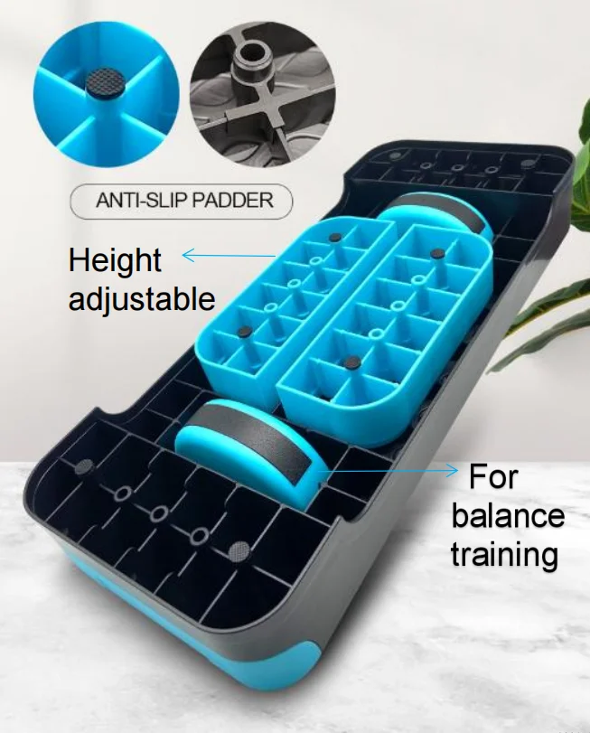 Factory Price Muti-purpose Aerobic Stepper Slant Board Balance Board For Fitness Exercise
