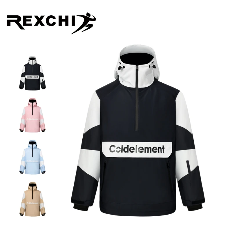 REXCHI HXF01 камуфляжная Печать Водонепроницаемая лыжная куртка + брюки мужской костюм для сноуборда зимняя одежда мужчин лыжный