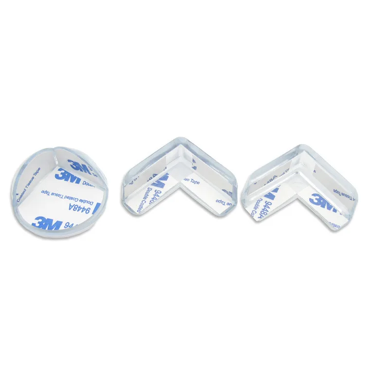 Transparent Table Desk Anti Collision Angle Corner Protector Baby Child Safety Edge  Corner Guard