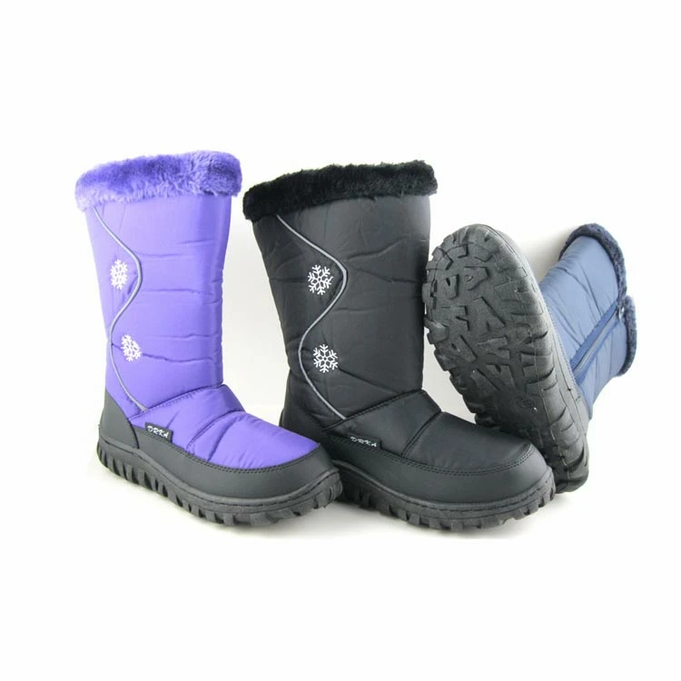
Hot Selling High Cut Casual Winter Child Wholesale fur boy girls furry boots for kids 
